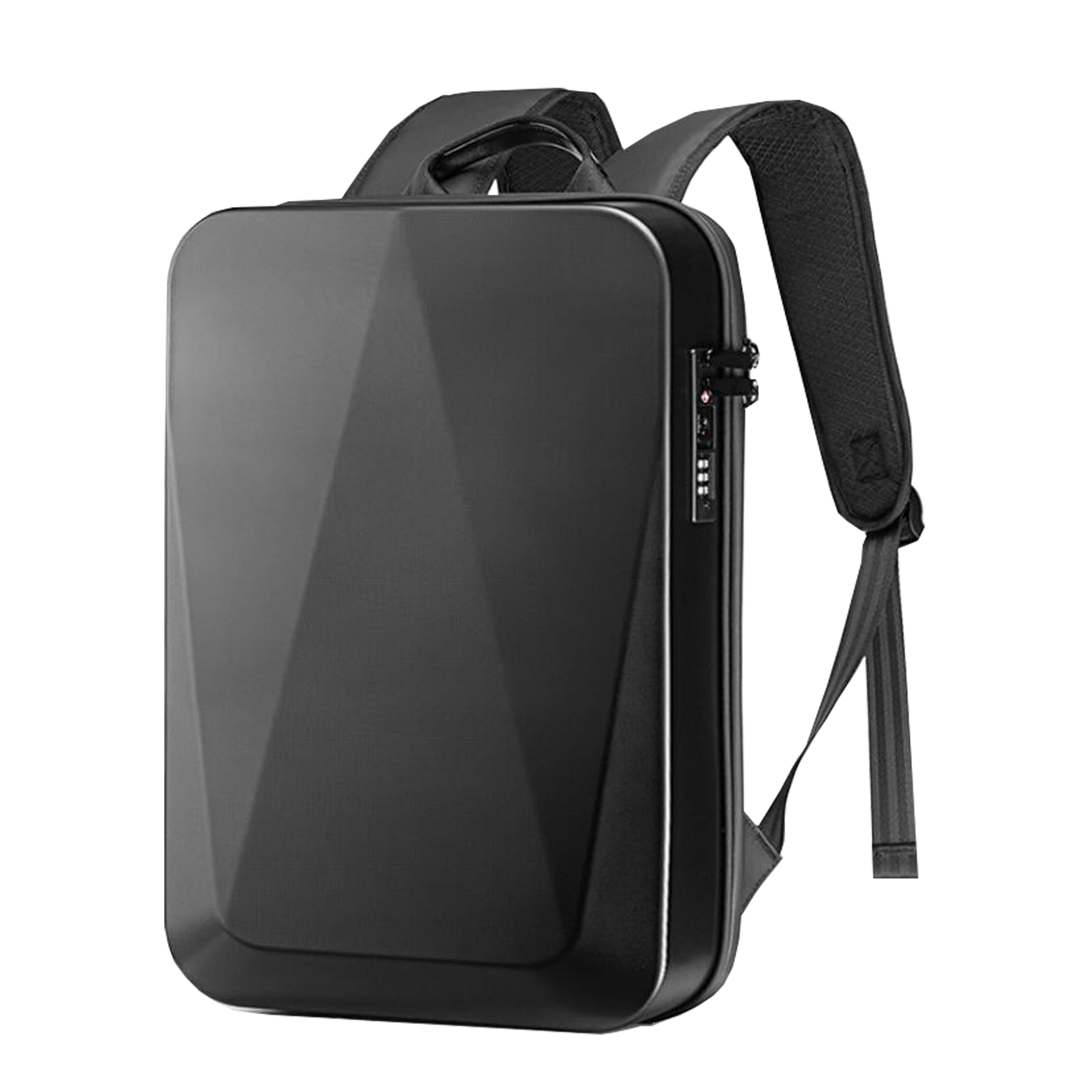 Laptop backpack with password lock